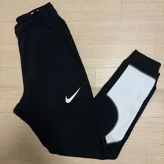 ほぼ未使用 ナイキ DRY-FIT メンズ ジョガーパンツ ブラック/ホワイト