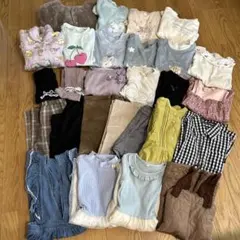 女の子130㎝まとめ売り　トップス　ボトムス　ワンピース　レギンス　パジャマ