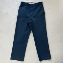 90s USA製 Dickies ディッキーズ 874 ワークパンツ ネイビー