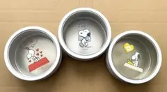 【中古】SNOOPY スヌーピー マグネット缶 3個セット