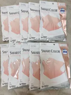 ユニチャーム　超快適マスク スマートカラー ふつう ピンク 7枚入り×10袋