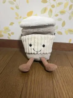 Jellycat ジェリーキャットコーヒー トゥゴーバッグ ドリンク ぬいぐるみのサムネイル