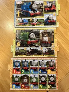 きかんしゃトーマス　パズル3枚セットのサムネイル