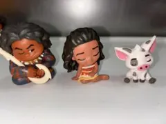 肩ズン。モアナと伝説の海3体セット