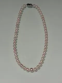 国産アコヤ真珠 ネックレス テリ良好　約42cm