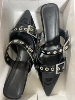 パンプス ベルトデザインミュールのサムネイル