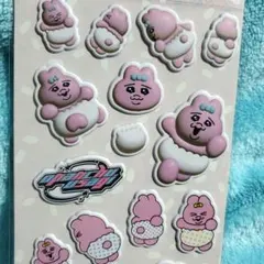 おぱんちゅうさぎ ぷくっとシール ぷっくりシール ぷくぷくシール 人気 シール