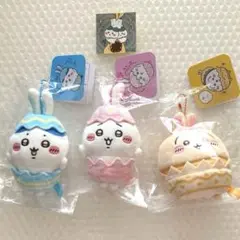 そろそろイースターなマスコット　ちいかわ　ハチワレ　うさぎ　ノベルティステッカー