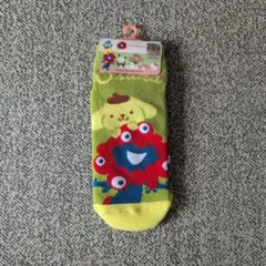 万博ミャクミャク　ポムポムプリン サンリオキャラクターソックス 22~24cm