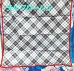 新品 ラルフローレンハンカチ(48×49cm)