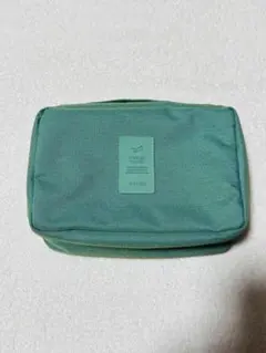 大サイズ♡5点目100円♡新品♡ブルー♡トラベルポーチ - メルカリ