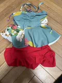 フラワープリント セパレート水着