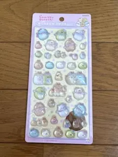 すみっコぐらし ボンボンドロップシール ピンク