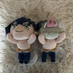 鬼滅の刃 ぬいぐるみ 嘴平伊之助 ともぬい 2点セット