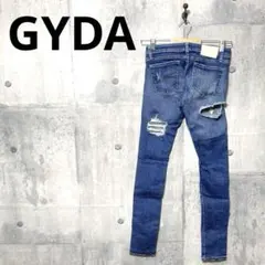GYDA ジェイダ BOTH RIPPED スキニーデニム スキニージーンズ M