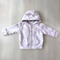 GAP フード付きトレーナー 6-12ヶ月 ピンク