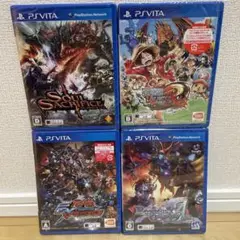 【未開封】PSVITAソフト 4本まとめ売り