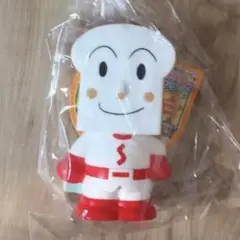 それいけアンパンマン　ほかほかピープーシリーズ　ソフビ人形　しょくぱんまん