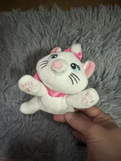 キーホルダー　ディズニー　マリー　おしゃれキャット
