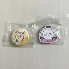 ちいかわ くら寿司 うさぎ 缶バッジ マグネット