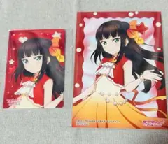 黒澤ダイヤ Aqours 9周年 缶バッジ クリアカード ラブライブ