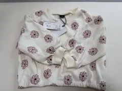 【新品未使用］花柄トレーナー 95サイズ