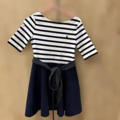 Polo Ralph Lauren ストライプワンピース 3/3T