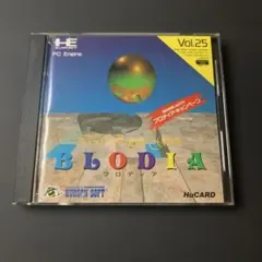 【pcエンジン】HuCARD ブロディア（ハガキ有り）