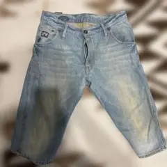 G-STAR デニムショートパンツ ライトブルー