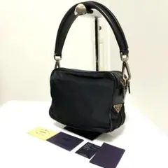 美品☆　プラダ　ワンショルダーバッグ　アーカイブ　サイドロゴプレート　ナイロン