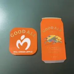 キリングッドエール×Mrs. GREEN APPLE オリジナルステッカー