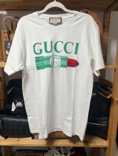 GUCCI パームツリー プリント Tシャツ ホワイト XS - メルカリ