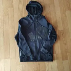 アンダーアーマー フルジップパーカーブラック