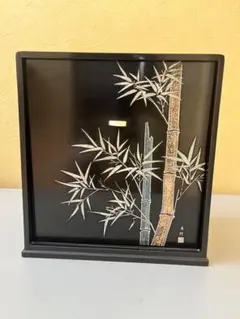 螺鈿細工 黒漆飾り棚 小物収納箱 竹文様 和室インテリア 螺鈿細工 黒漆飾り棚 小物収納箱 竹文様 和室インテリア 2025年最新】螺鈿