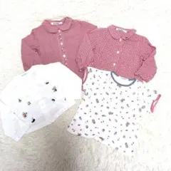 ファミリア　シャツ　90cmサイズ　4枚セット