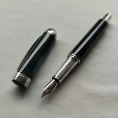 プラチナ万年筆 ブラックダイヤモンド 中字 新品)PLATINUM プラチナ 万年筆 #3776 センチュリー ブラック