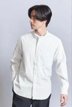 Beauty&youth ブロードバンドカラーリラックスレギュラーシャツのサムネイル