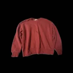 ノームコア スウェット ボルドー