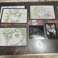 鬼滅の刃 お裾分けポストカード お楽しみくじ 童磨 計8点セット
