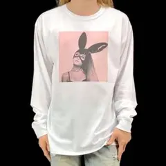 新品 アリアナグランデ デンジャラスウーマン ボンテージ セクシーバニー ロンT