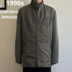 1990s Emporio Armani レザー 切替 肉厚 ダウン　ジャケット