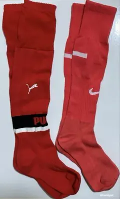 サッカーソックス 2足セット PUMA NIKE