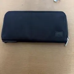 長財布 ラウンドファスナー ブラック