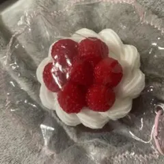 いちごのケーキ スクイーズ キーホルダー