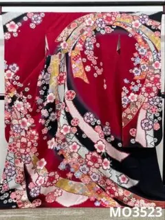 振袖 ラメ通し 綾通し 刺繍 ストーン 身丈173cm MO2863 - メルカリ