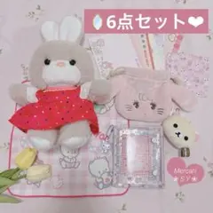 6点セット❤︎ かわいいものおまとめ♡ シール帳　完成品♩15ページ♩ サンリオ