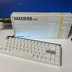 MelGeek made68 pro white