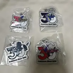 《61》ポケモン 30周年 メタルチャームマスコット ガチャ