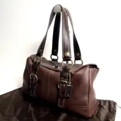 COACH Chelsea Satchel Tote Bag Turn Lock