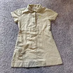 familiar 半袖ワンピース 120cm カーキ